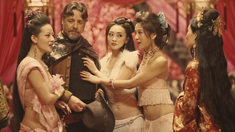 The climactic battle at the Pink Blossom, film still